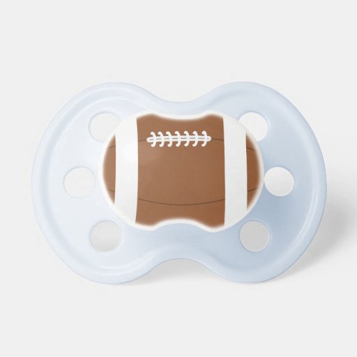 Kidsme Football Pacifier football pacifier zazzle Kidsme Football Pacifier football pacifier zazzle