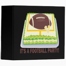 Football Party Binder