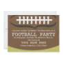 Football Party Invitation Football Party Invitation