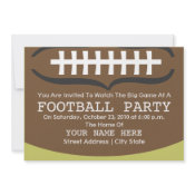 Football Party Invitation invitation