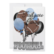 Football Party Tailgate Invitation by SRF