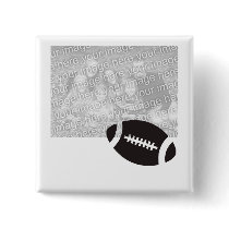 Football Photo pin buttons by sportyfun Football Photo pin buttons