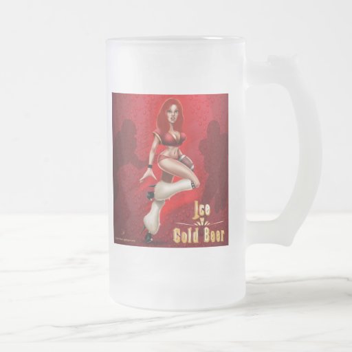 ice cold beer mug