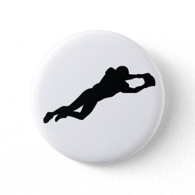 Football Player Pin