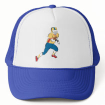 Football Player hats by MissNNick Football Player hats