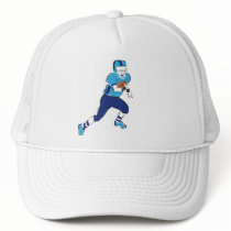 Football Player hats by MissNNick Football Player hats