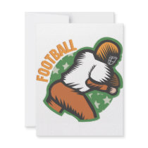 Football Player Invitation