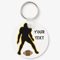 football player keychains