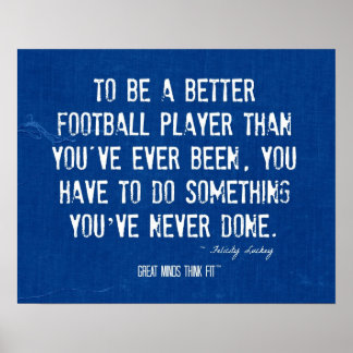 Football Quotes Posters | Zazzle