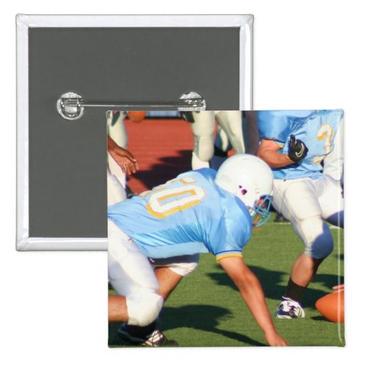 Football players button