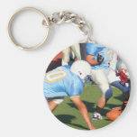 Football players keychain