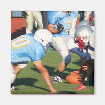 Football players magnet