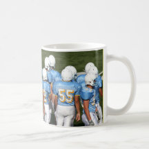 Football players mug
