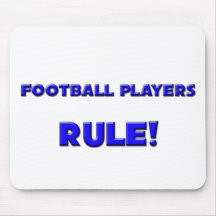 Football Players Rule! Mouse Pads