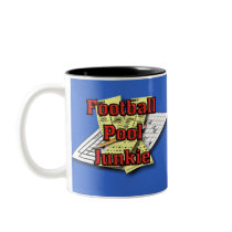 Football Pool Junkie Mug by ajvjr123 Football Pool Junkie Mug