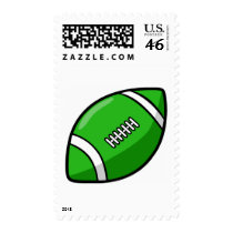 football postage stamp