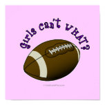 Football - Purple Text Poster