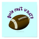 Football - Purple Text Posters