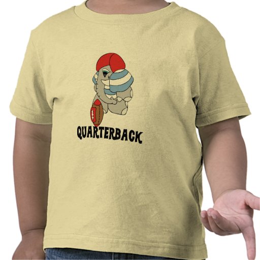 Football Quarterback Elephant Tshirts and Gifts