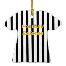 Football Referee Ornament