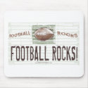 Football Rocks! Mousepad