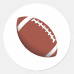 Football! Round Sticker