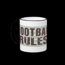 Football Rules! Mug