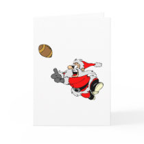 Football Santa Cards