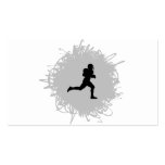 Football Scribble Style Business Cards