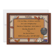 Football Season Invitation invitation