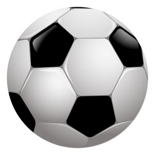 Football Soccer Ball Photo Birthday Party Personalized Invite