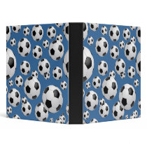 Football Soccer Balls Binder