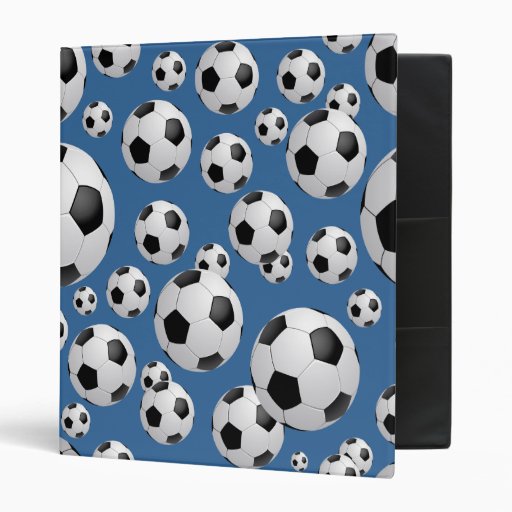 Football Soccer Balls Binder 