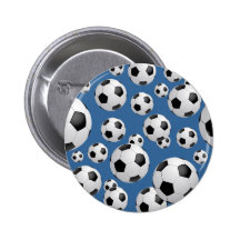 Football Soccer Balls Button