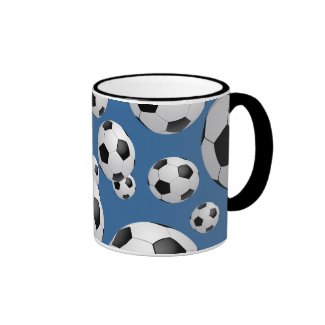 Football Soccer Balls Mug