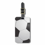 Football Soccer Luggage Tags