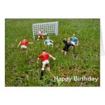 Football/Soccer Match Card