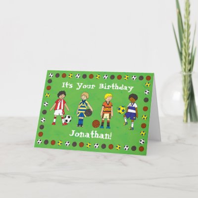 Football Birthday Cards