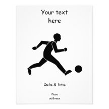 Football / soccer personalized announcement