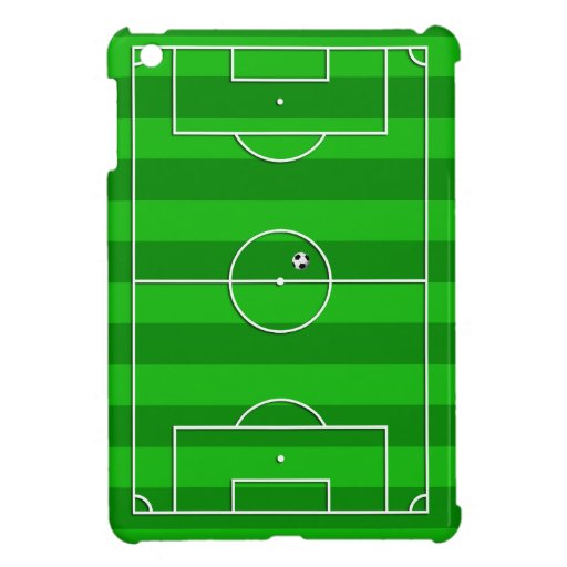 Football Soccer Pitch iPad Mini Case Zazzle