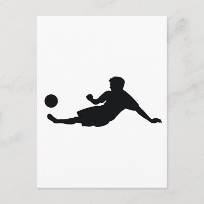 Football Soccer Postcard