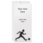 Football / soccer rack cards