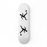 Football / soccer skate board deck