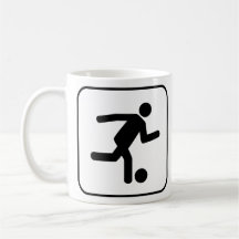 Football Soccer Symbol Mug