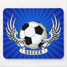 Football Soccer Wings Mousepad