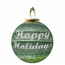 Football Stadium Christmas Ornament photo sculptures