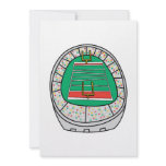 football stadium graphic personalized announcement