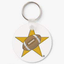 Football Star keychains by bloomzlebee Football Star keychains