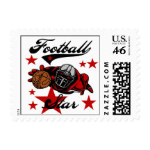 Football Star T-shirts and Gifts Postage