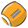 Football Round Sticker